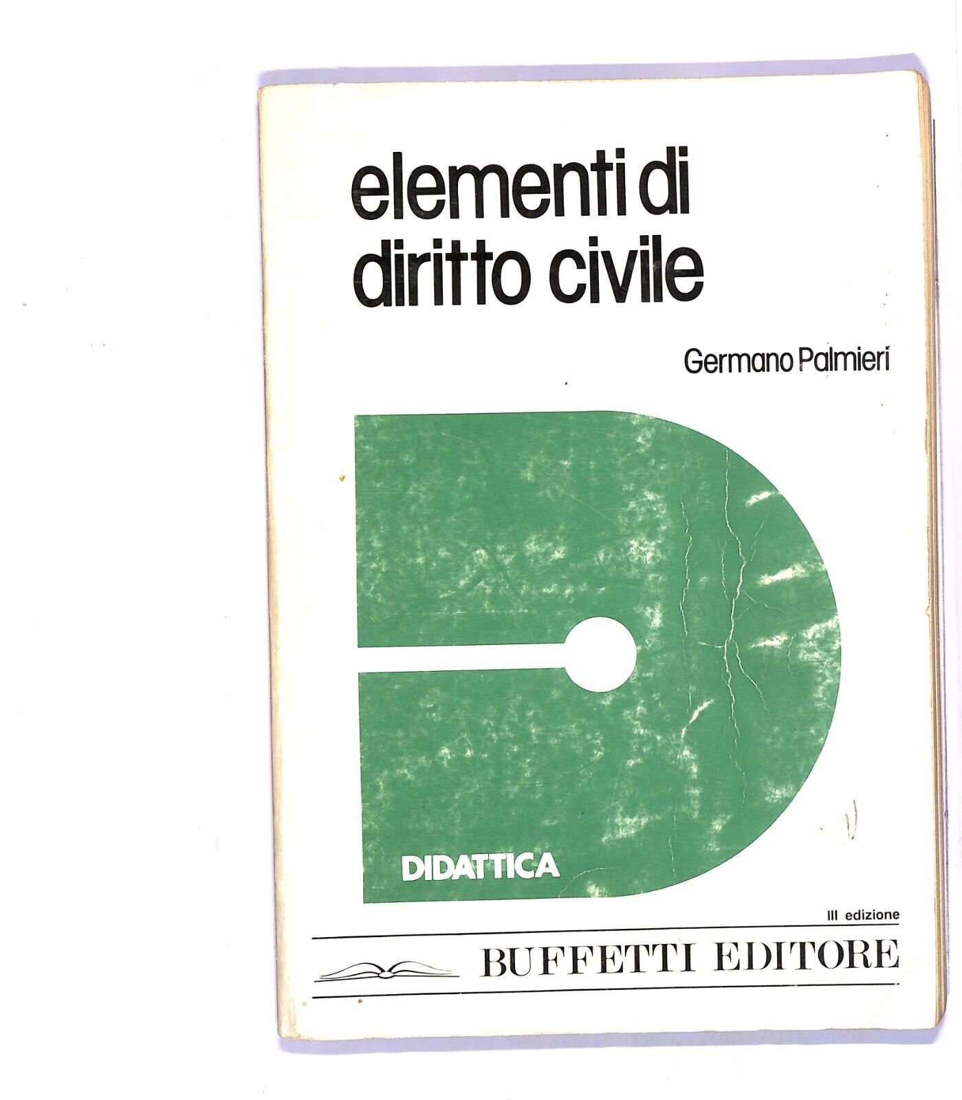 EBOND Elementi Di Diritto Civile Di Germano Palmieri Libro LI004706