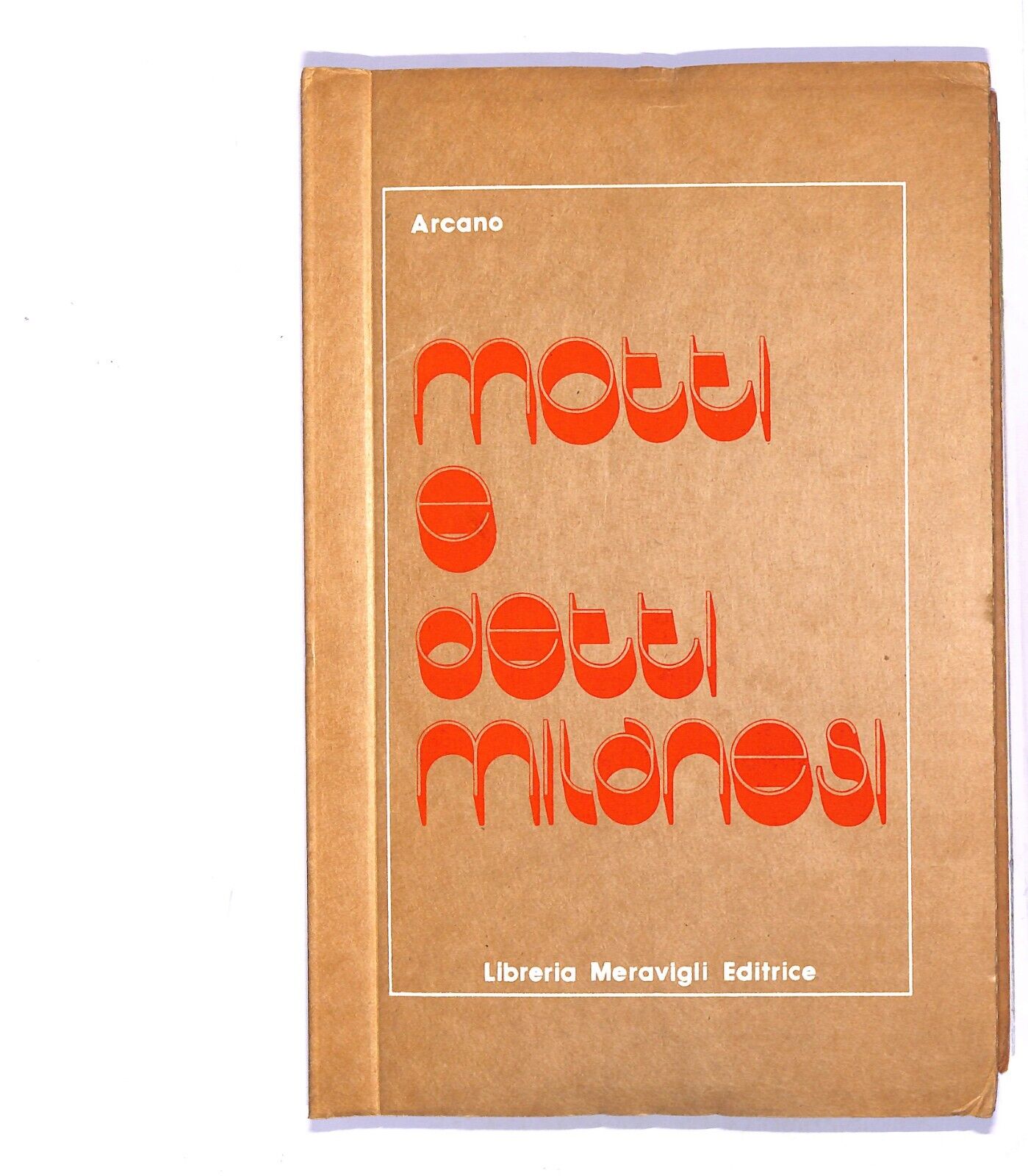 EBOND Motti e Detti Milanesi Libro LI004710
