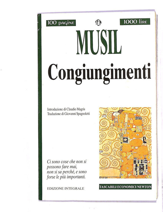 EBOND Musil Congiungimenti Libro LI004862