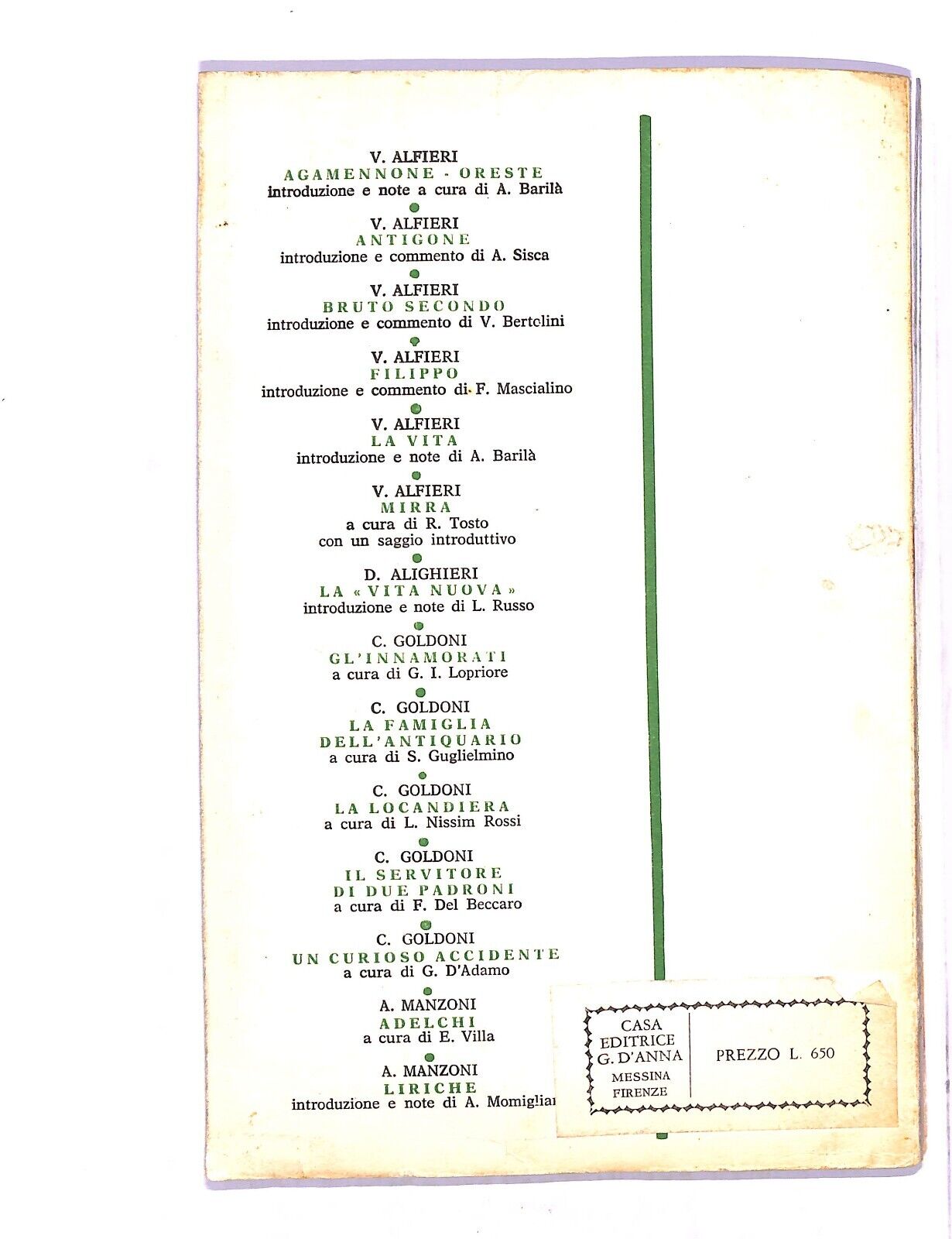 EBOND Vittorio Alfieri Saul Libro LI004872