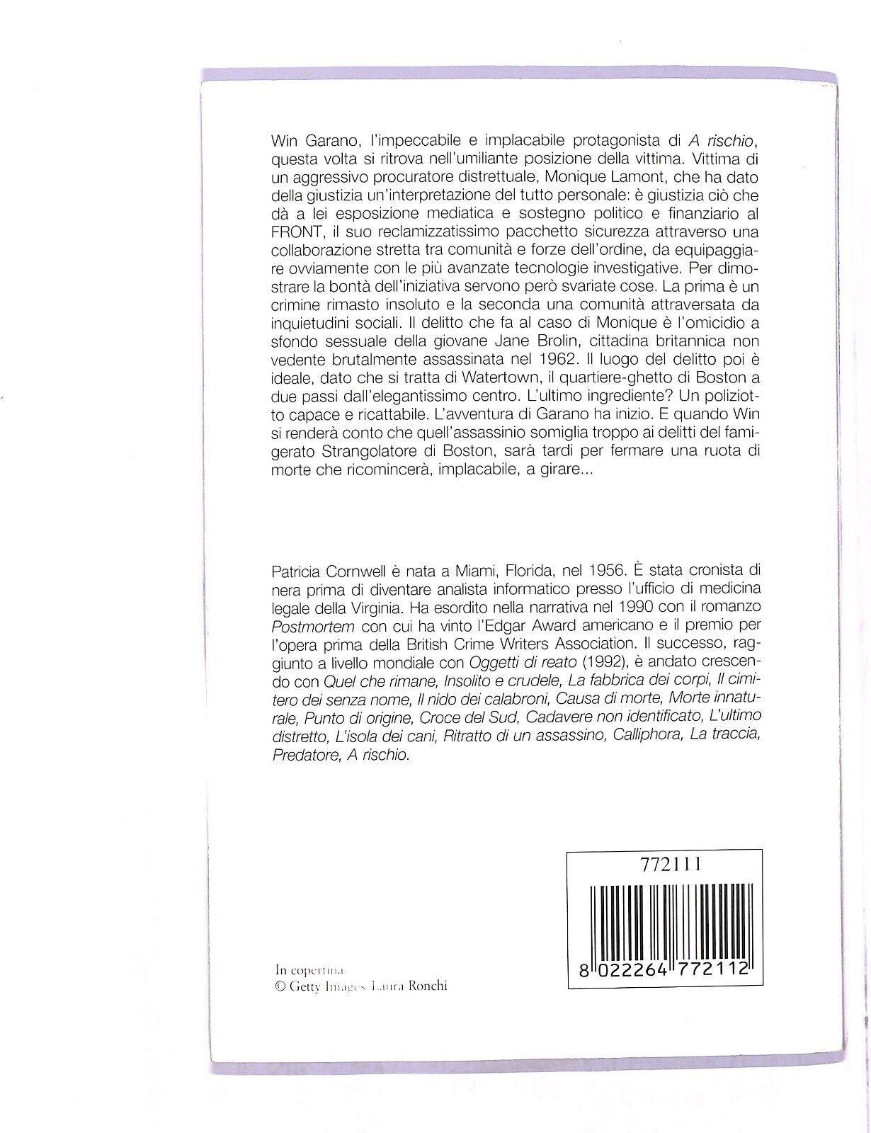 EBOND Patricia Cornwell A Buio Libro LI004960