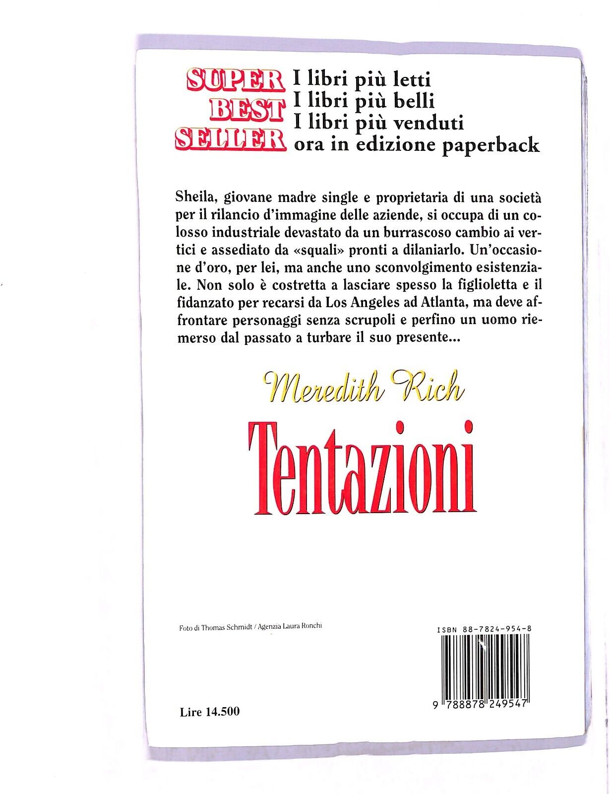 EBOND Tentazioni Meredith Rich Libro LI004963