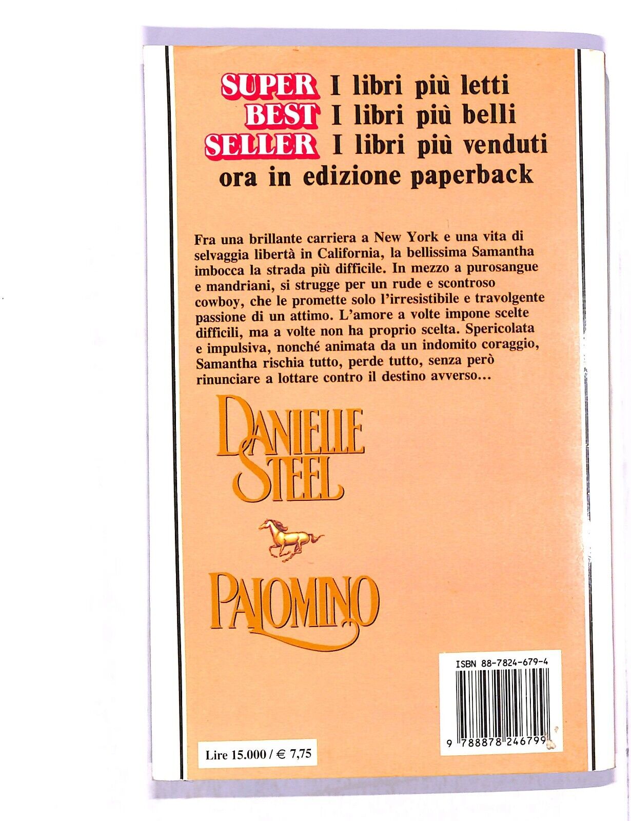 EBOND Palomino Danielle Steel Libro LI005000