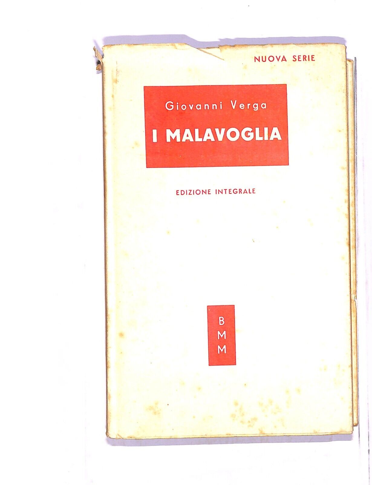 EBOND Giuseppe Verga I Malavoglia Libro LI005067