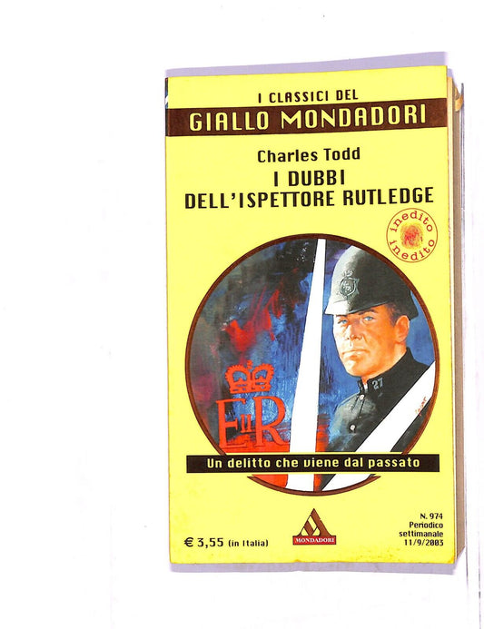 EBOND Giallo Mondadori I Dubbi Dell'ispettore Rutledge Libro LI005107