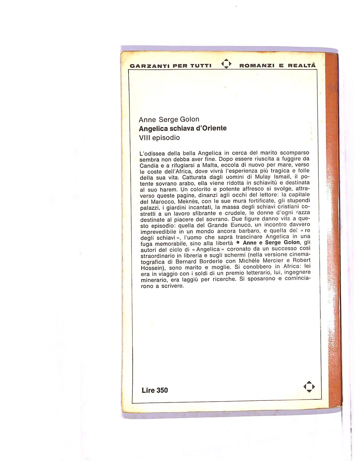 EBOND Angelica Schiava D'oriente Libro LI005157
