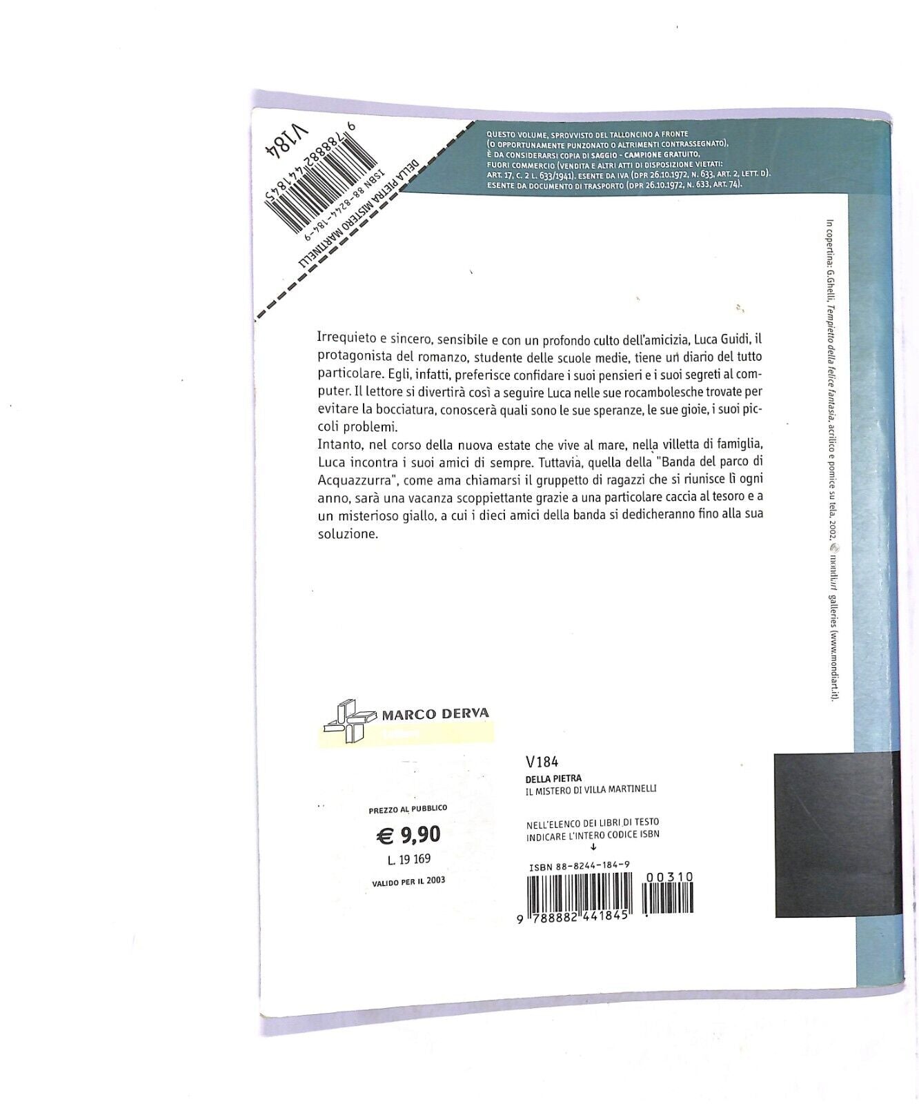 EBOND Il Mistero Di Villa Martinelli Libro LI005213