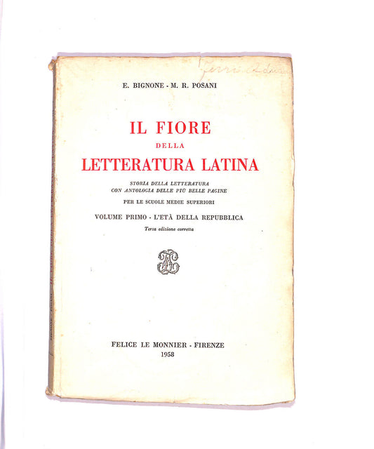 EBOND Il Fiore Della Letteratura Latina Libro LI005405