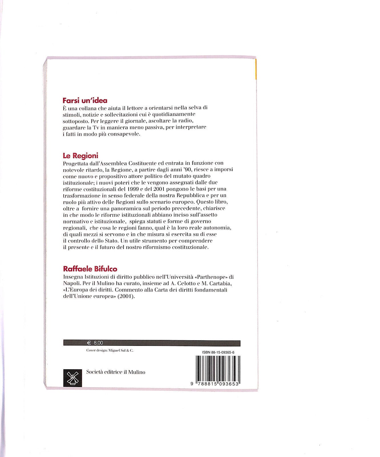 EBOND Le Regioni. La Via Italiana Al Federalismo Libro LI005410