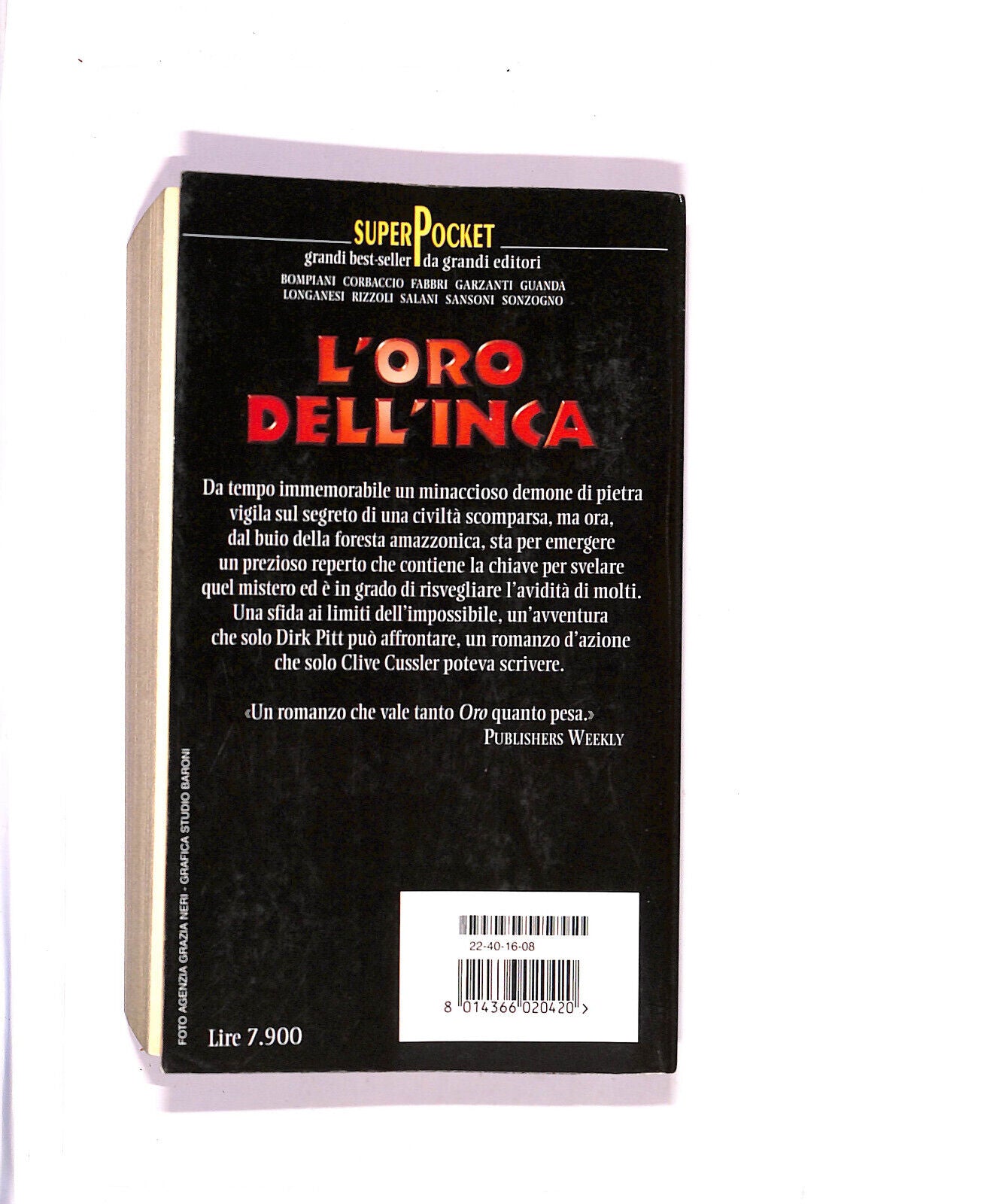 EBOND L'oro Dell'inca Libro LI005510