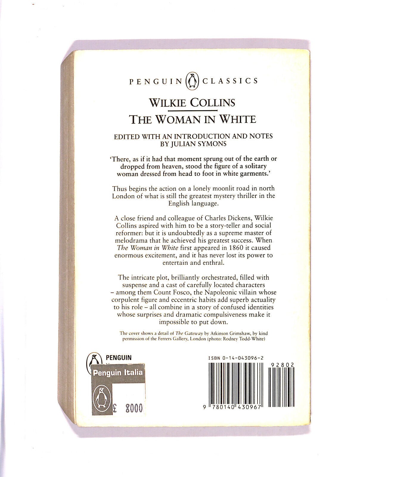 EBOND The Woman In White Libro LI005557