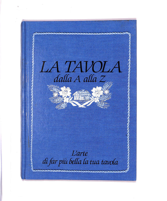 EBOND La Tavola Dalla A Alla Z Libro LI005602