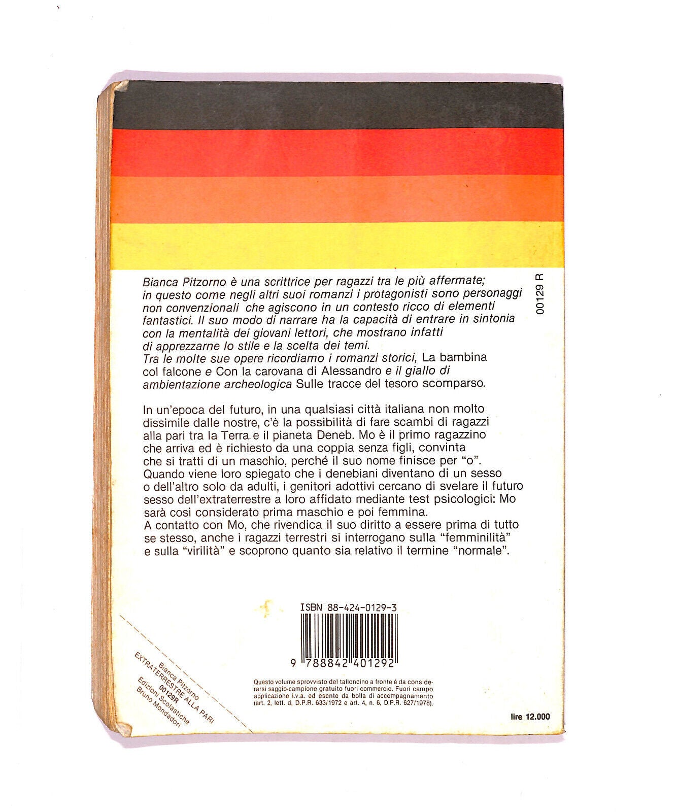 EBOND Extraterrestre Alla Pari Libro LI005653