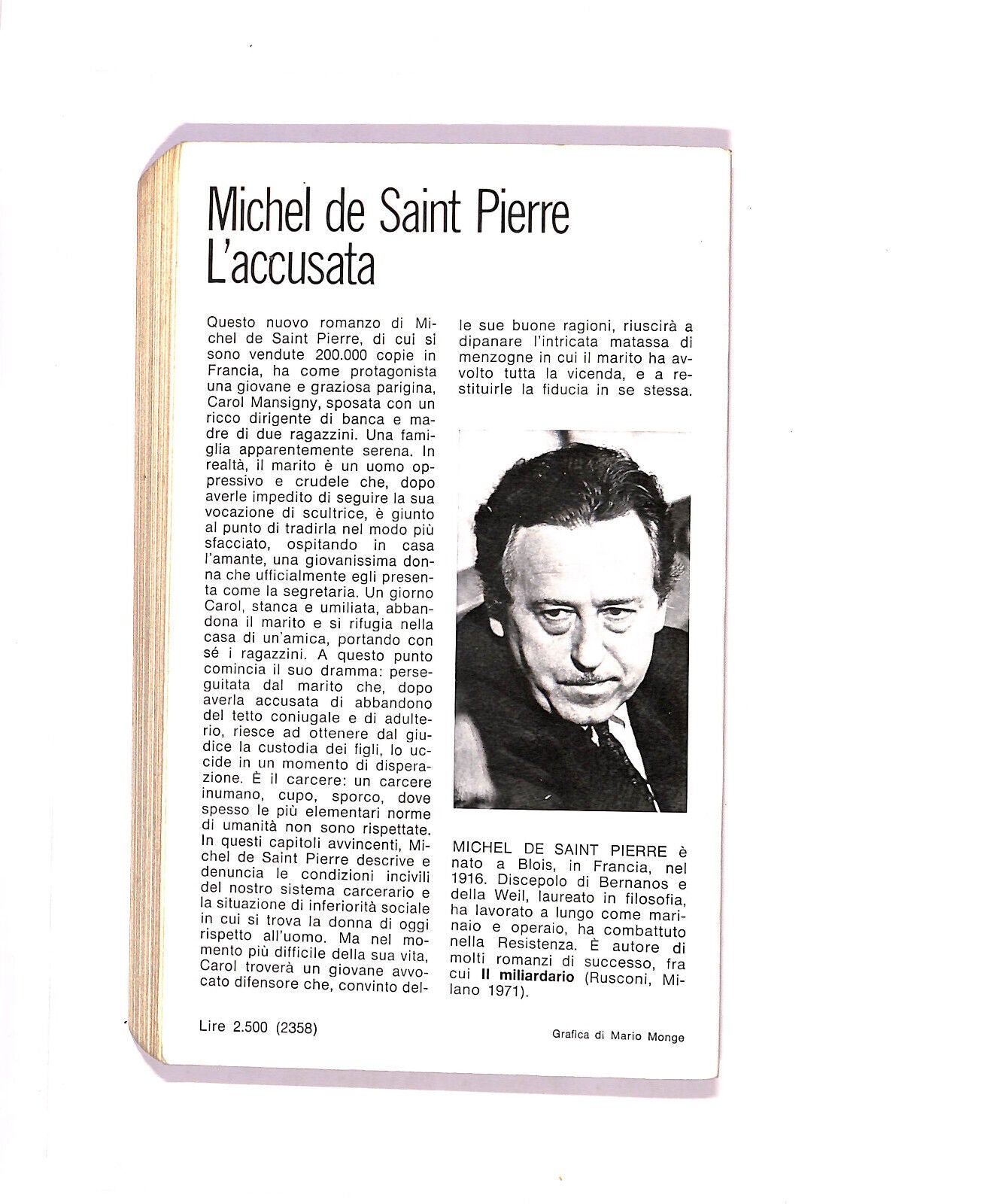 EBOND L'accusata Libro LI005800