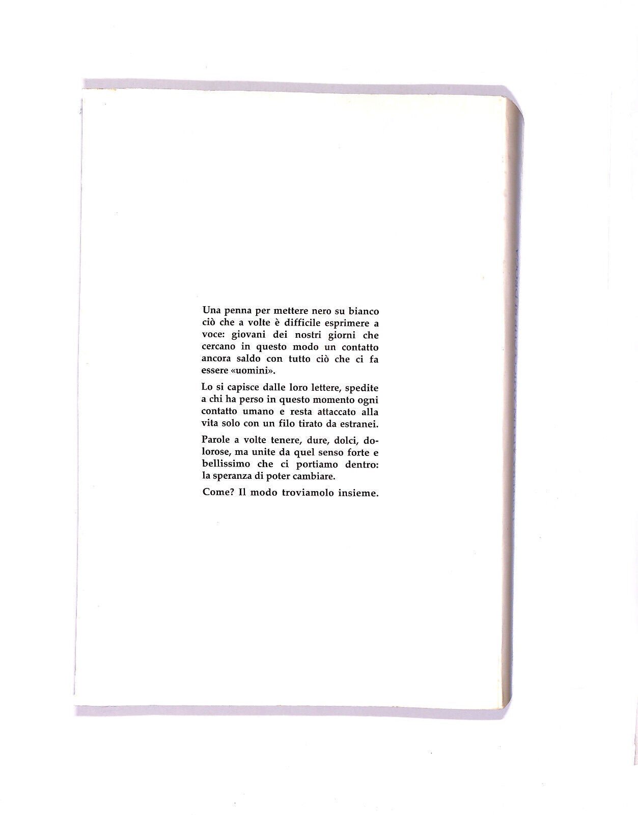 EBOND Lettera Ad Un Amico Che Si Droga Libro LI005909
