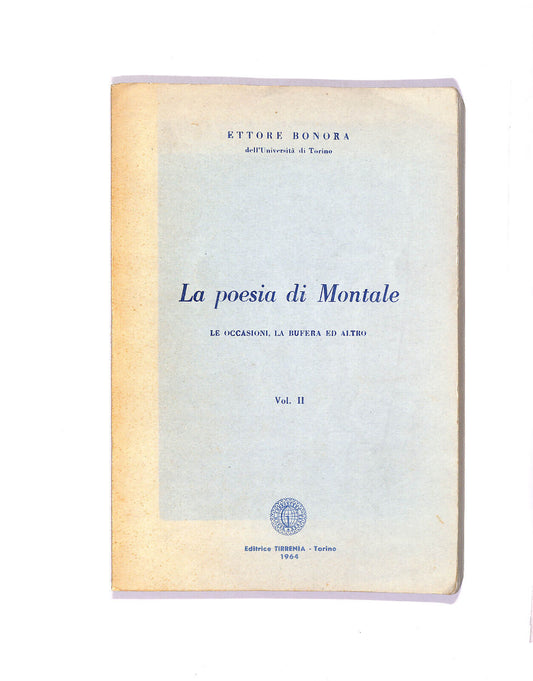 EBOND La Poesia Di Montale Libro LI005911
