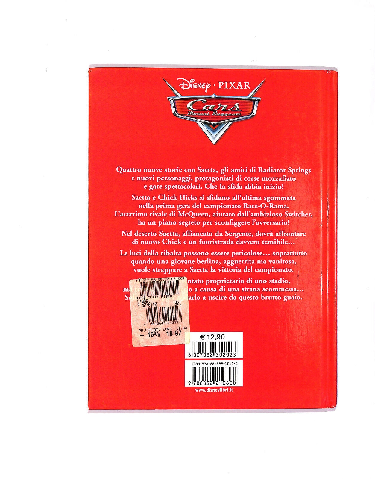 EBOND Cars Tutti In Pista Libro LI005962