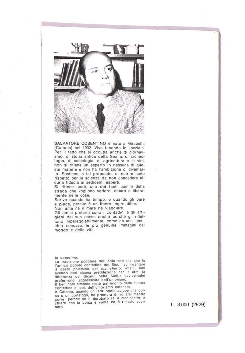 EBOND Dice Lo Speziale Diario Siciliano Libro LI006616