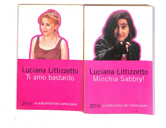 EBOND La Biblioteca Dei Comicissimi Luciana Littizzetto 2 Volumi Libro LI006658