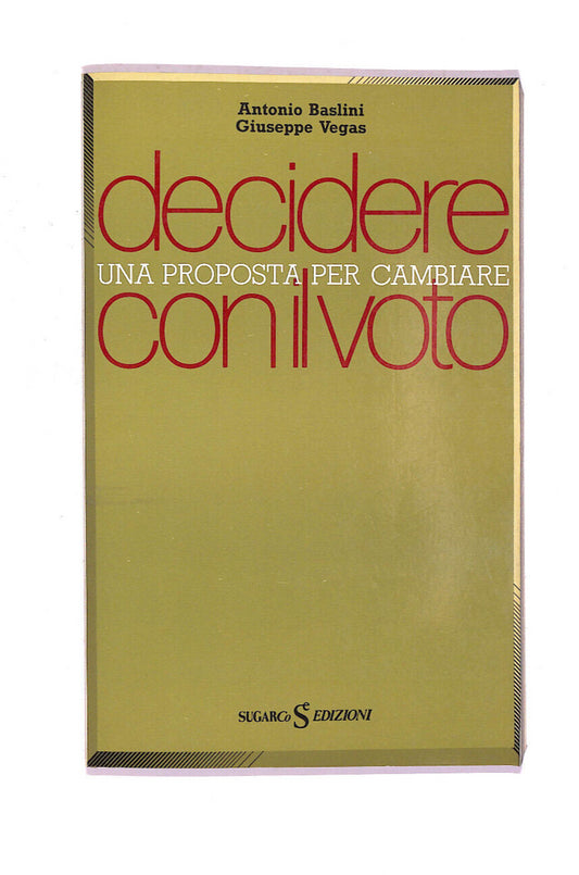EBOND Decidere Con Il Voto Libro LI006715