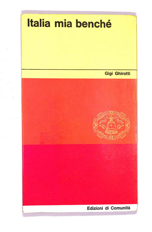 EBOND Italia Mia Benche Libro LI006753