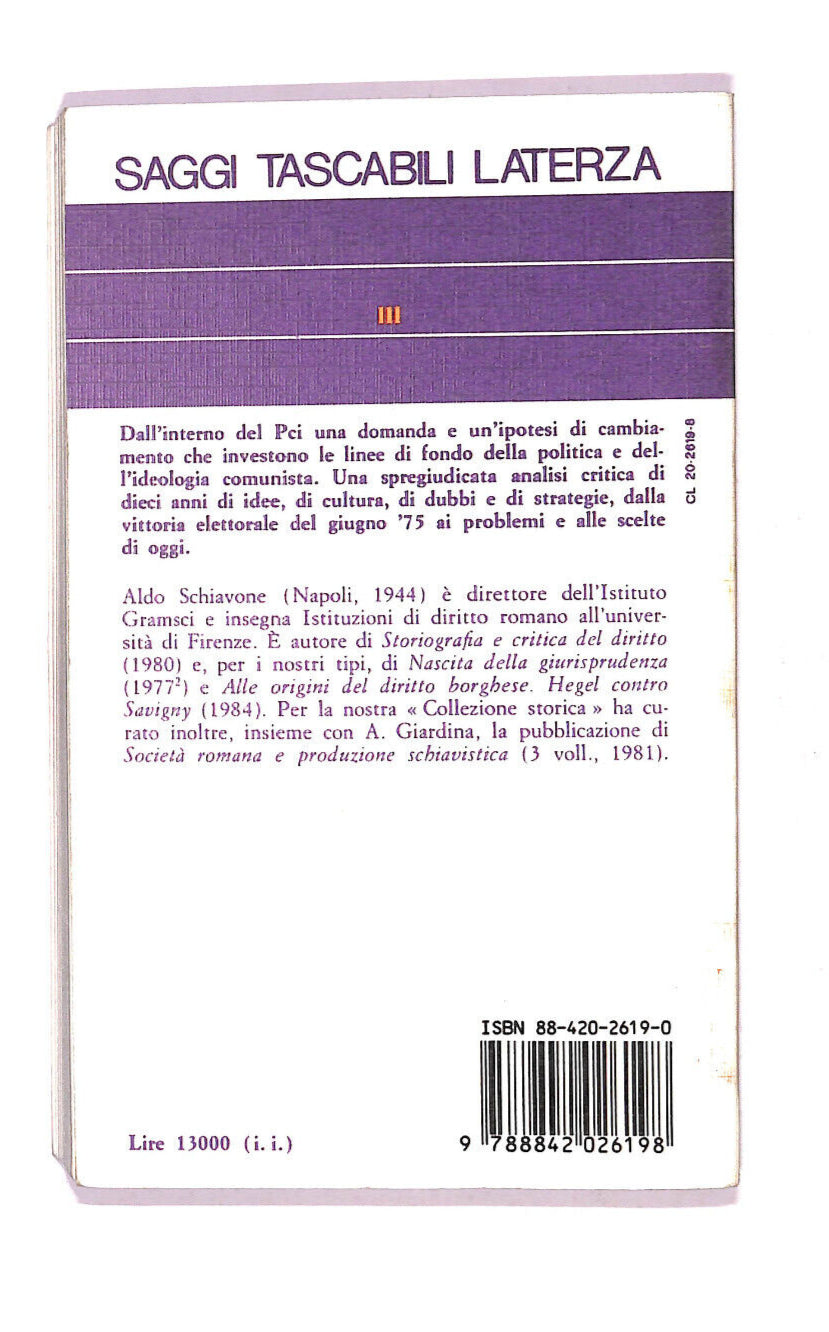 EBOND Per Il Nuovo Pci Libro LI006762