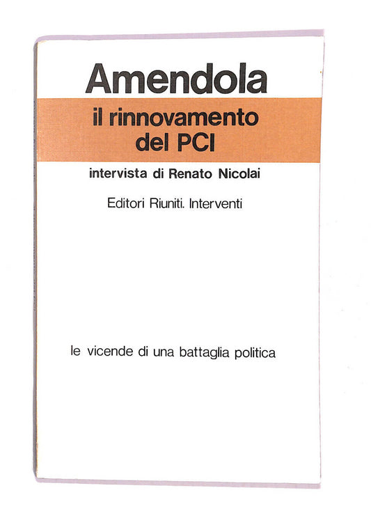 EBOND Il Rinnovamento Del Pci Libro LI006763