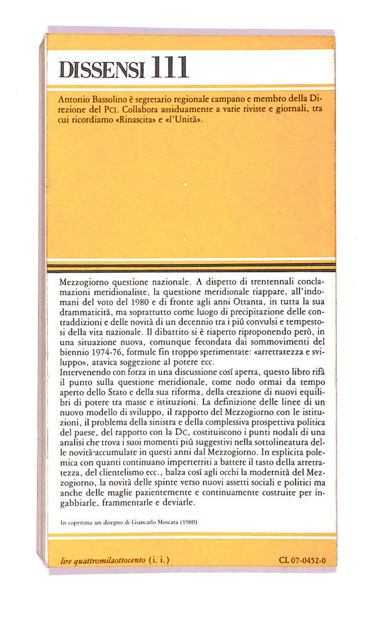 EBOND Mezzogiorno Alla Prova Libro LI006764
