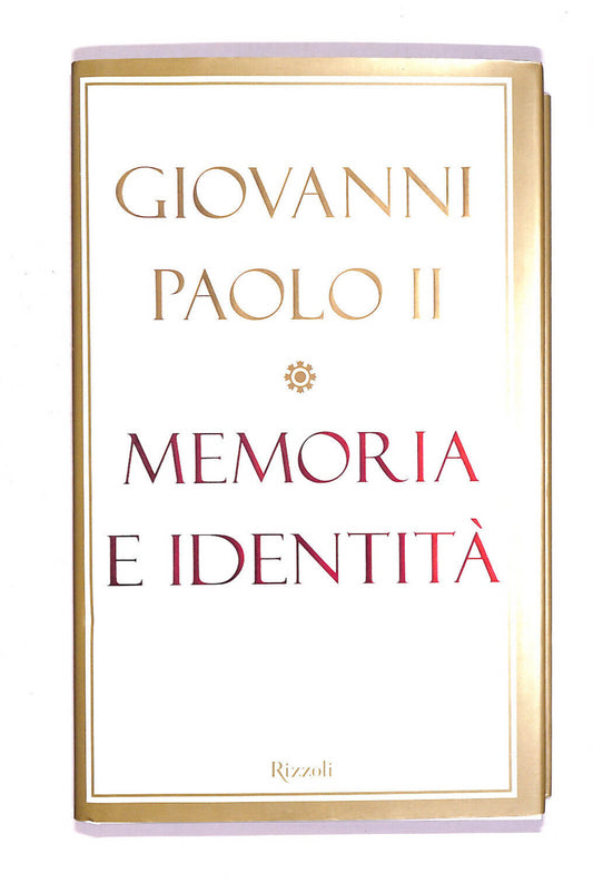 EBOND Giovanni Paolo Ii Memoria e Identita Libro LI006854