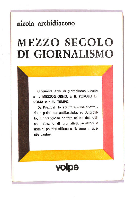 EBOND Mezzo Secolo Di Giornalismo Libro LI006861