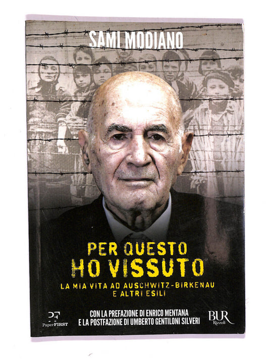 EBOND Per Questo Ho Vissuto Libro LI006903