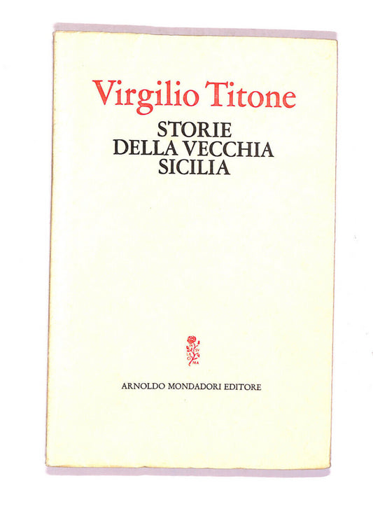 EBOND Storie Della Vecchia Sicilia Libro LI007055