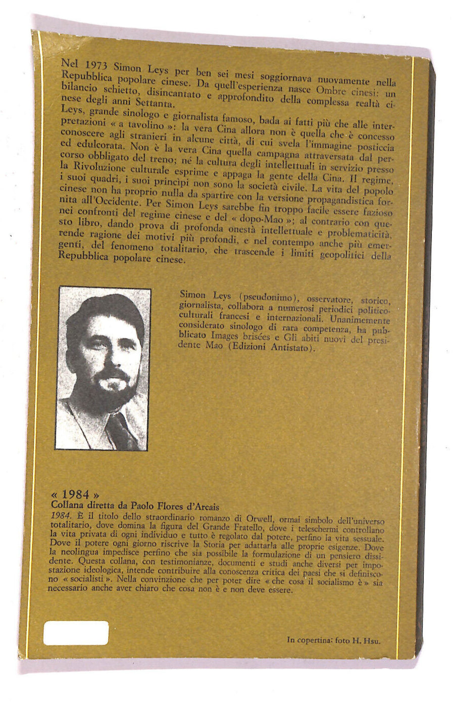 EBOND Ombre Cinesi Il Fenomeno Totalitario In Cina Libro LI007301