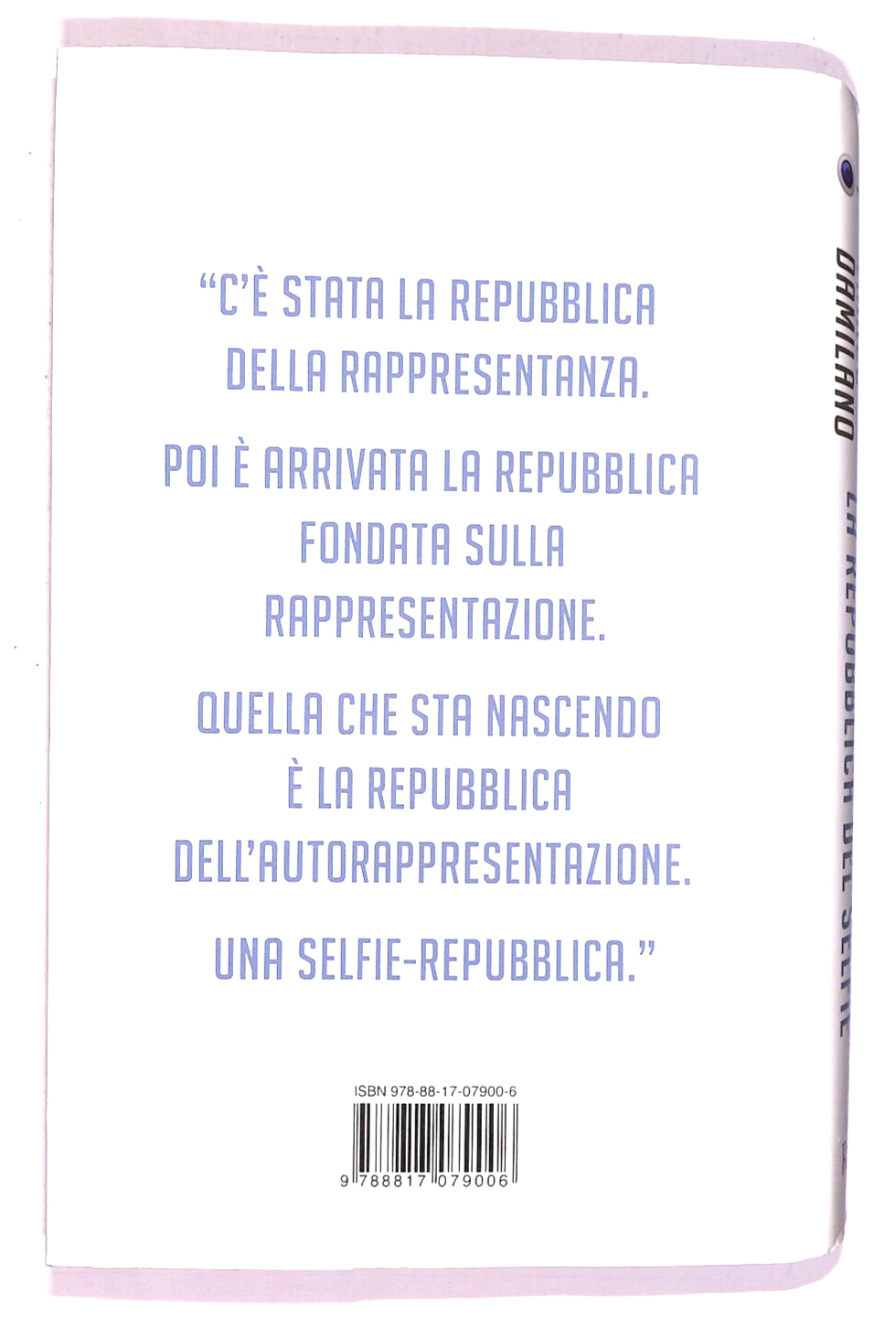 EBOND La Repubblica Del Selfie Libro LI007505