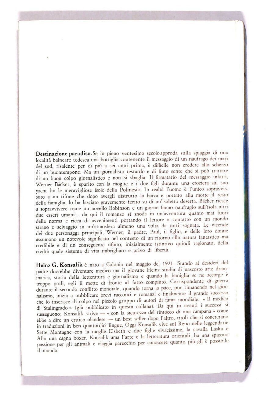 EBOND Destinazione Paradiso Libro LI007803