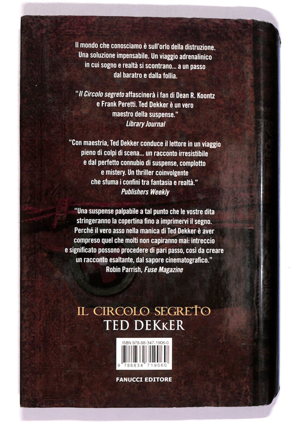 EBOND Il Circolo Segreto Libro LI007811