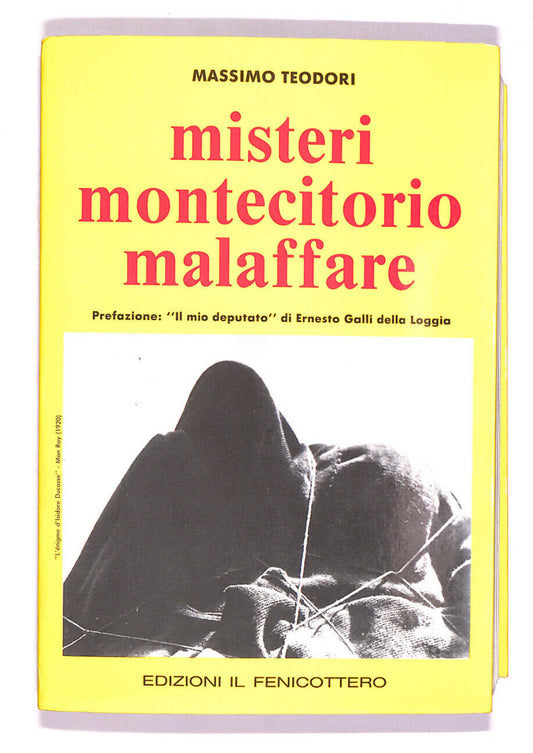 EBOND Misteri Montecitorio Malaffare Libro LI007951