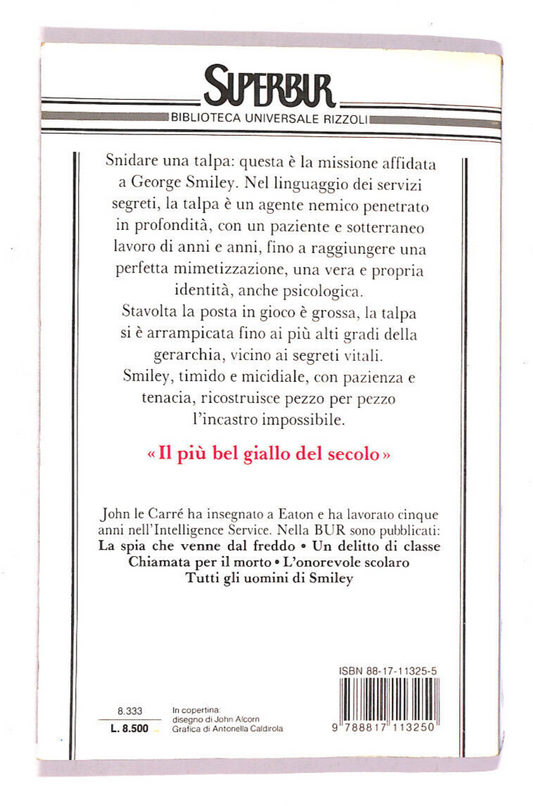 EBOND John Le Carre - La Talpa Libro LI007965