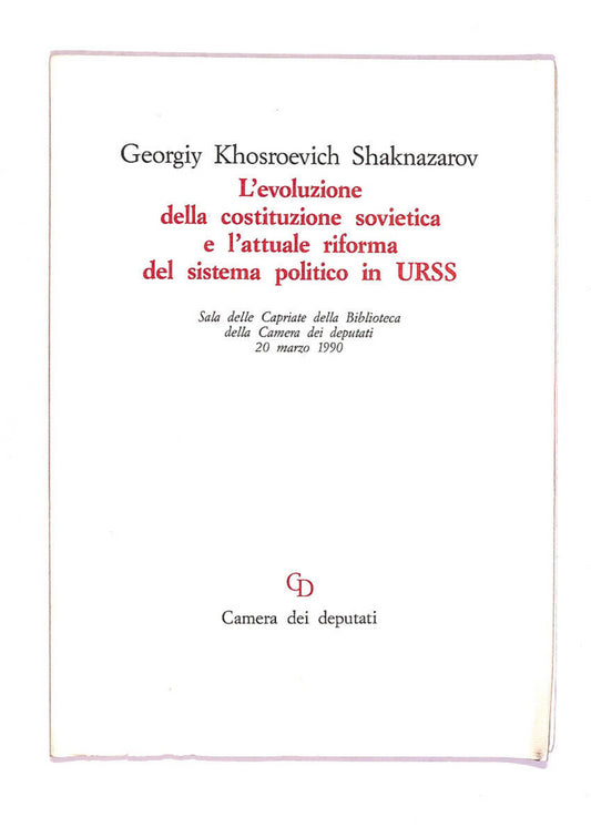 EBOND L'evoluzione Della Costituzione Sovietica Libro LI008012