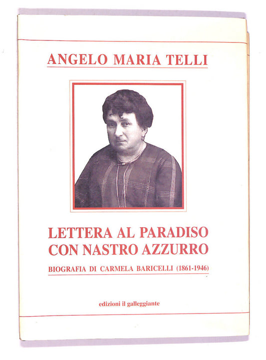 EBOND Lettera Al Paradiso Con Nastro Azzurro Libro LI008258