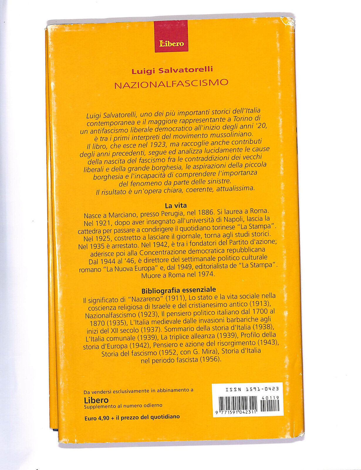 EBOND Nazionalfascismo Libro LI008301