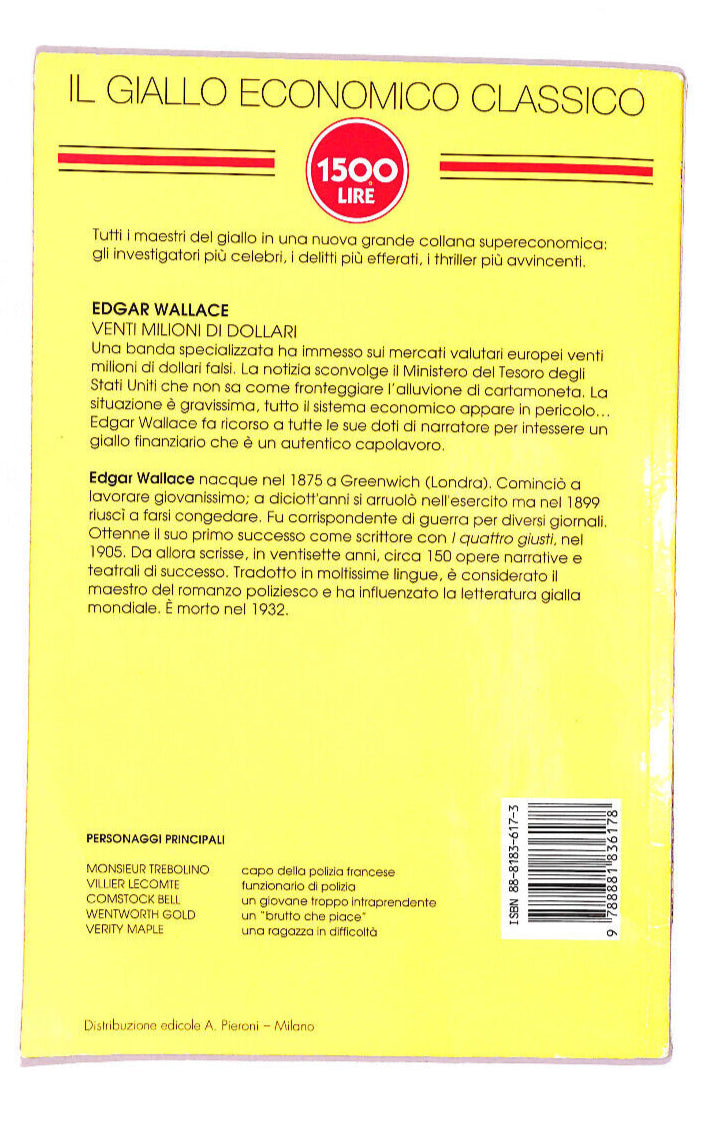 EBOND Venti Miloni Di Dollari Libro LI008457