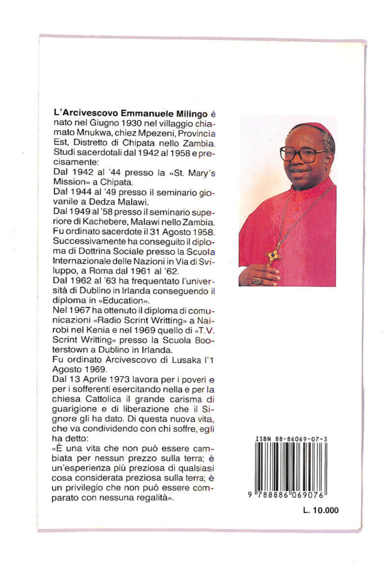EBOND Emmanuel Milingo Libro LI008466