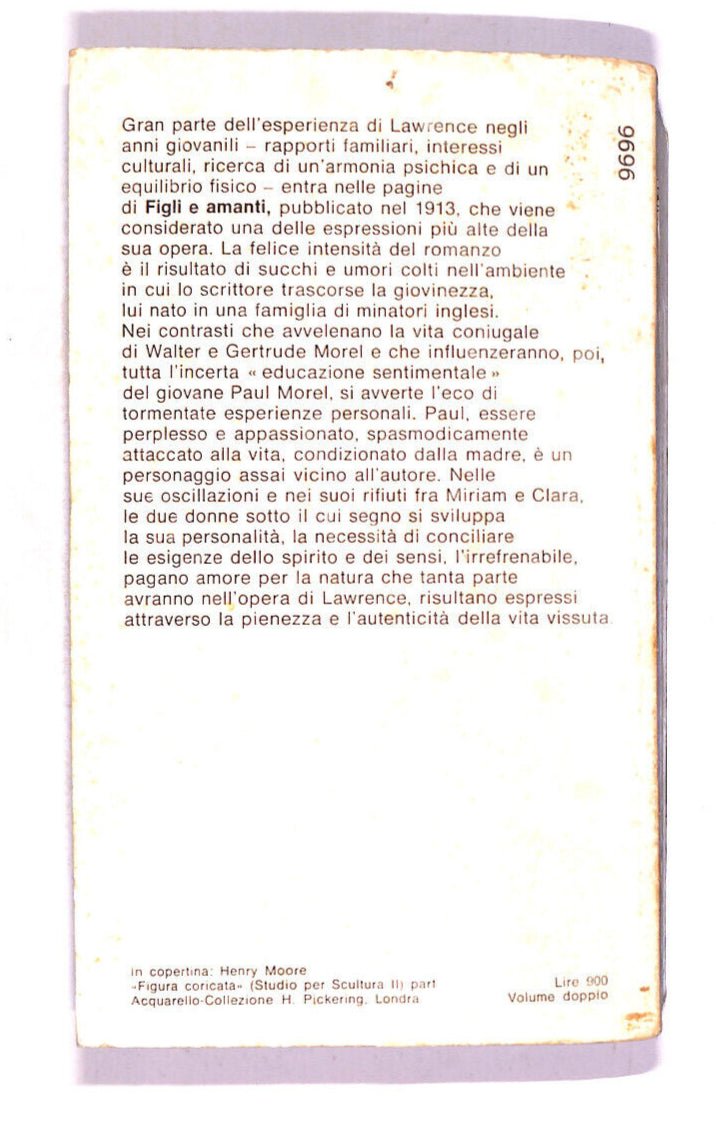 EBOND Figli e Amanti Libro LI008515