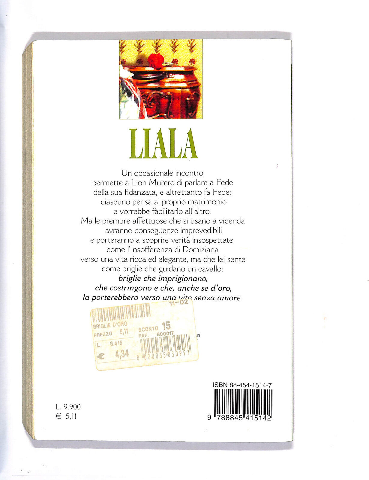 EBOND Le Briglie D' Oro Libro LI008563