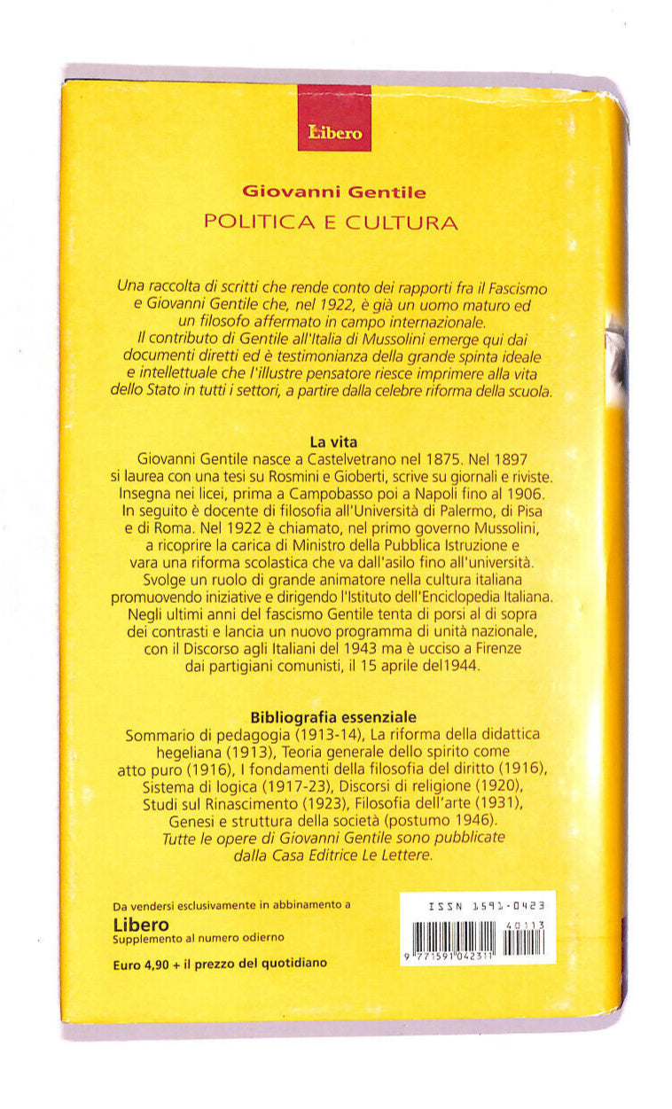 EBOND Politica e Cultura Libro LI008759