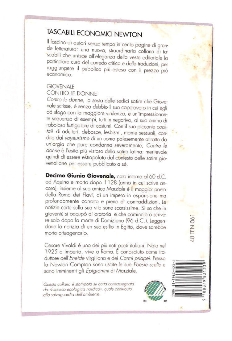 EBOND Contro Le Donne Libro LI008765