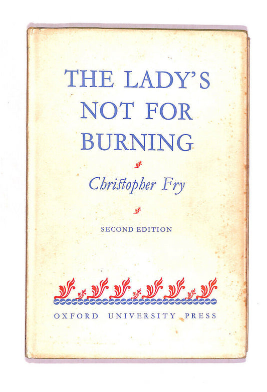 EBOND The Lady's Not For Burning Libro LI008767