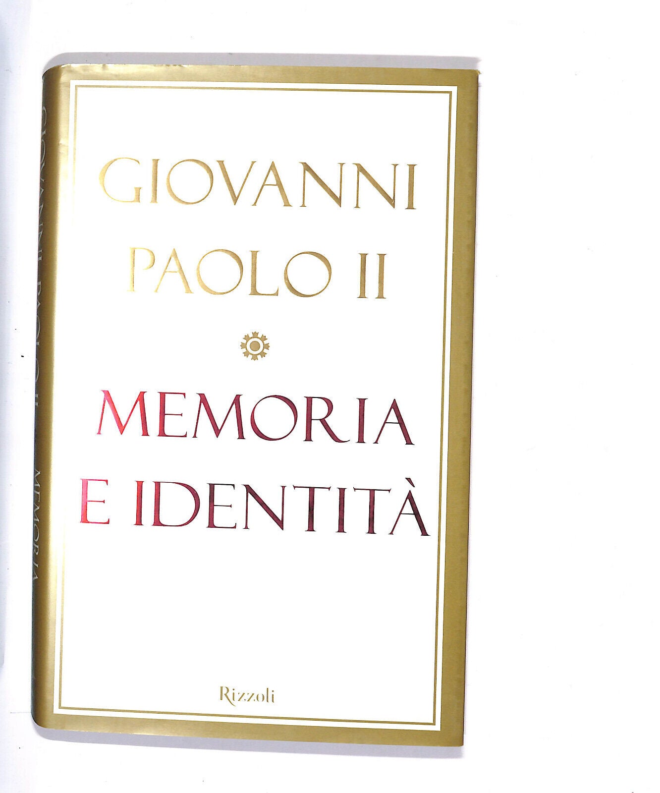 EBOND Giovanni Paolo Ii Memoria e Indentita Libro LI009012