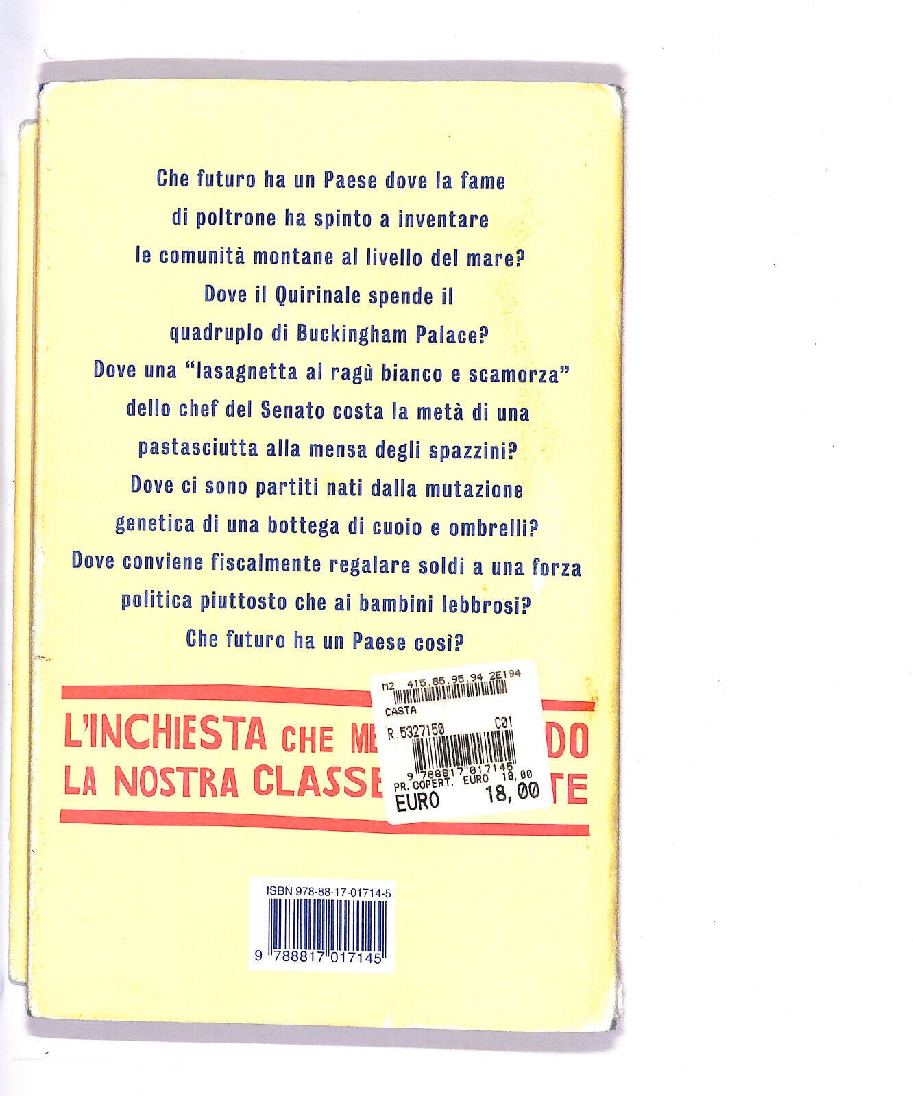 EBOND La Casta Libro LI009262